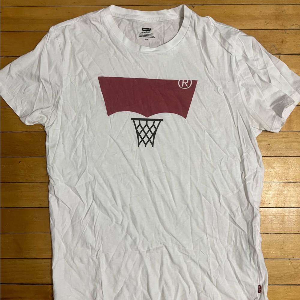 Levi's White Cotton T-Shirt